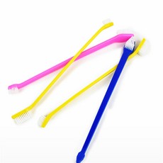 올리버샵 애견 양방향 칫솔 애견칫솔소형견