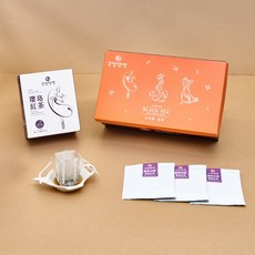 HUGOSUM 和菓森林 日月潭紅茶濾掛茶包禮盒, 1個