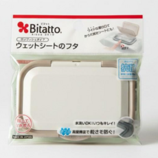 Bitatto 濕紙巾蓋, 粉底紫邊(必妥貼濕巾蓋), 1個