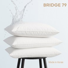 브릿지79 국내생산 위생 방수 베개커버 진드기차단 속커버