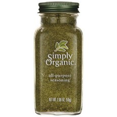 Simply Organic 綜合香料調味粉, 1個, 59g
