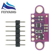 10PCS I2C IIC 405nm 거리 모듈 405nm GY-VL53L0XV2 레이저 거리 측정 센서 전자 부품 액세서리 소스
