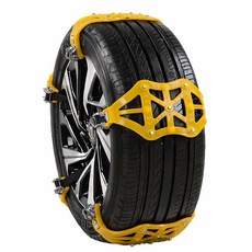 아띠꼴로 snow chain 차량용 스노우체인 자동차 타이어 체인 우레탄체인, 12개