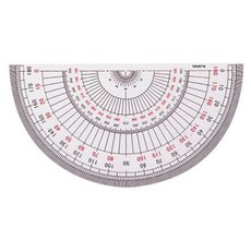 아톰 반원분도기 180도 15CM CH150/CH150 (1개) 1EA, 상세 설명 참조
