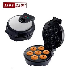 가정용 타이밍 누룽지 계란말이 조식기 와플기 샌드위치, 110V 대만 도넛 메이커, 기본 색상