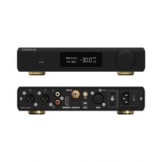 탑핑 D90III SABRE MQACD 풀 밸런스 DAC 2 ES9039SPRO XMOS XU316 DSD512 PCM768kHz HIFI 입력 USB블루투스 5.1광학동축AE, Black, 블랙