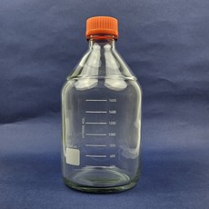 실험용 유리 용기 메디아병 랩바틀 시약병 샘플병 멸균병, 1개, 2000ml