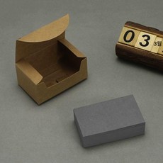 모서리 둥근 손글씨 카드 200장 크마스 제작 입체 감사 축하, 1박스, 직각 카드 그레이 200장