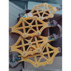 자동차용 스노우 어 체인 오프로드 블랙아이스 보유 겨울 겨울철 자동차체인 2륜, 12 8개입 약간의 하자 발생시 사용 가능