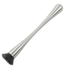 제이티 스텐 칵테일 머들러 둥근형 모히또 얼음 해머, 1호 (23cm), 1개