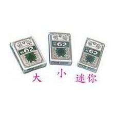 金桃 62 大 撲克牌, 1個, 紅