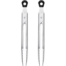 OXO 굿 그립 스테인리스 미니 집게 - 2팩, 7-Inch Mini 2-Pack