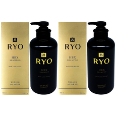 려 HBX 앰플 샴푸, 500ml, 2개