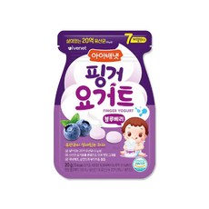 해호 아이배냇 핑거 요거트 20g, 블루베리, 1개