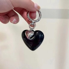 귀여운 사랑 심장 펜던트 전화 매력 스트랩 폰 Accessrioes 가방 열쇠 고리 여체밧줄 코드 매는 밧줄, [02] B