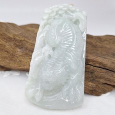 鵝鵝天然翡翠 冰膠綠老虎牌 天然翡翠 A1273207, 詳見包裝