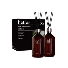HETRAS 韓國首席調香師擴香500ml*2瓶組 #05 擁抱皂香 室內香氛 擴香套組, 29小雛菊Daisy, 1套