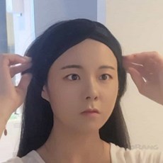 찍찍이 세안밴드 블랙 세안용헤어밴드