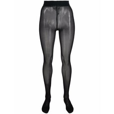 필립플레인 스트라이프 로고 장식 타이즈