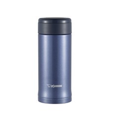 조지루시 진공 스테인리스 스틸 휴대용 오피스 보온보냉텀블러 SM-AZE35, 블루, 360ml