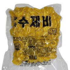 푸드마을 감자 수제비 1kg 쫄깃한 사리, 1개