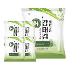 해농 세번구운 감태김 20g X 5봉, 5개