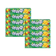 너만아는과자점 크라운 마이쮸 애플망고 44g x 10개