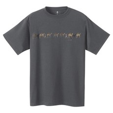 mont-bell Wickron 駱駝旅途 短袖排汗衣 抗UV 中性款 灰/藍