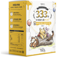 AQUA C 333億 全效優生菌PLUS 小熊維尼版, 1個, 30份
