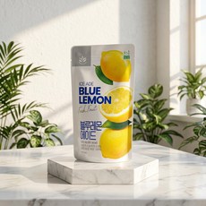 편의점 아이스 파우치 얼음음료BG 블루레몬에이드 230ml(10개), 10개, 230ml