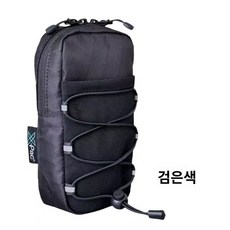 [해외배송]아웃도어 어깨끈 휴대폰 파우치 백팩 외부 부착 휴대폰 주머니 등산·운동용 허리걸이 수납가방, 검은색