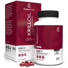 Physician's Choice 磷蝦油軟膠囊 1000mg, 1罐, 30顆