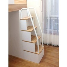 이층침대 계단 2층침대 사다리 다락방 조립식 수납 요셉 계단서랍포함 서랍 하우스, 옵션 1