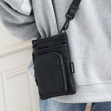 [담솜온] 담비 크로스백 여행용 미니 슬링백 생활방수 경량 힙색 남녀공용 담앤드솜