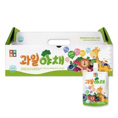 과일 야채 주스 어린이주스 1박스(100mlx30포) 유아 간식 음료 식이섬유, 100ml