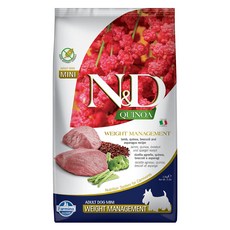 法米納 ND 犬糧 全系列 狗飼料 無穀/低穀 800g-2.5kg, 1個, QD6黎麥小顆-體重羊肉2.5kg