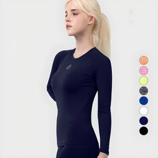 아르메데스 여성용 기능성 사계절 긴팔 요가복 상의 AR-241