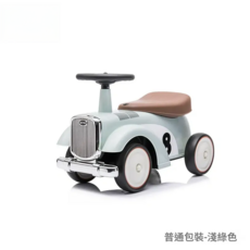 星潮 復古風兒童滑行車 寶寶學步溜溜車, 淺綠色, 1個