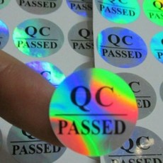 QC PASSED 스티커 큐씨 패스드 패쓰드 품질관리 합격 jae+39780uS
