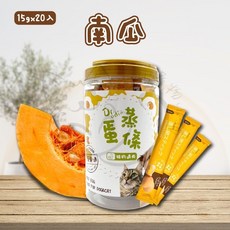 喵啾寵物小舖 Dr. Odin 蒸蛋條 單條 貓狗皆可 高蛋白真雞蛋製成 台灣製寵物零食, 南瓜, 1個