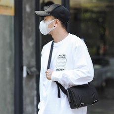 【A 優選】男生斜背包頭層皮革 DIY 包包皮件材料包 親手作包包 男生禮物, 黑色✪材料包親手作✪頭層牛皮革✪免費送教, 1個