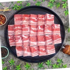 VGD 칠레산 고원돈 삼겹살 1.5cm 토막절단 불판 500g 목살 돼지고기, 1개