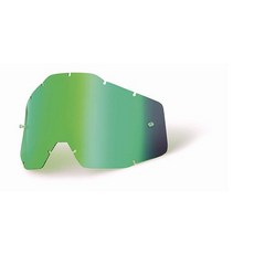 100% 고글 교체용 렌즈 - Accuri 1 Strata 1 청소년 호환 (김 서림 방지 포스트 그린 미러), 김 서림 방지 그린 미러/스모크 렌즈