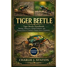 (英文圖書)Tiger Beetle: Tiger Beetle Handbook: Biology Behavior Global Habitats and Con... 平裝版, Independently Published, 英文