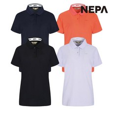 네파 네파 여성 리플라스 폴로 반팔 티셔츠 레귤러핏 7J45241 CEV665 FJH094
