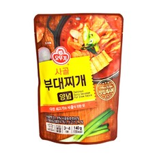 (무)(냉장)오뚜기 사골 부대찌개양념140gX5개, 140g