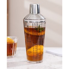 丹丹悅生活 不鏽鋼雪克杯 調酒器具組 梅森罐 搗碎器, 1個, 雪克杯600ml