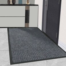 入戶門墊 地毯 商用浴室防滑吸水除塵, 1個, 灰色（衝量款）,40*120cm