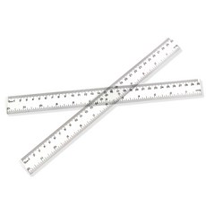 30cm 투명 플라스틱자 학생용 학용품