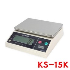 라온샵 경인산업 양방향 표시저울 KS-15K 전자저울 LCD저울 요리용저울 디지털저울